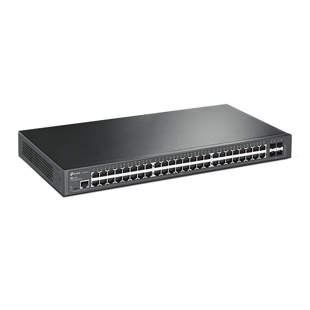TP-Link JetStream TL-SG3452 dispositivo de redes Gestionado L2 Gigabit Ethernet (10/100/1000) 1U Negro