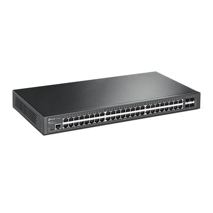 TP-Link JetStream TL-SG3452 dispositivo de redes Gestionado L2 Gigabit Ethernet (10/100/1000) 1U Negro