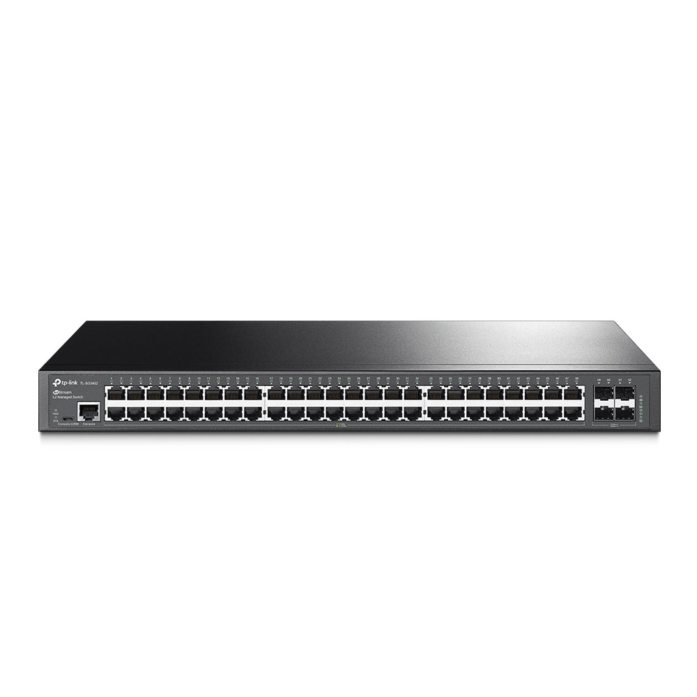 TP-Link JetStream TL-SG3452 dispositivo de redes Gestionado L2 Gigabit Ethernet (10/100/1000) 1U Negro