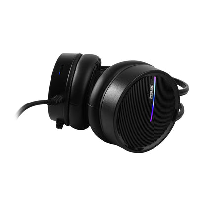 Diadema Vorago Gamer HS-502 Micrófono RGB Conector 3.5mm Color Negro