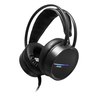 Diadema Vorago Gamer HS-502 Micrófono RGB Conector 3.5mm Color Negro