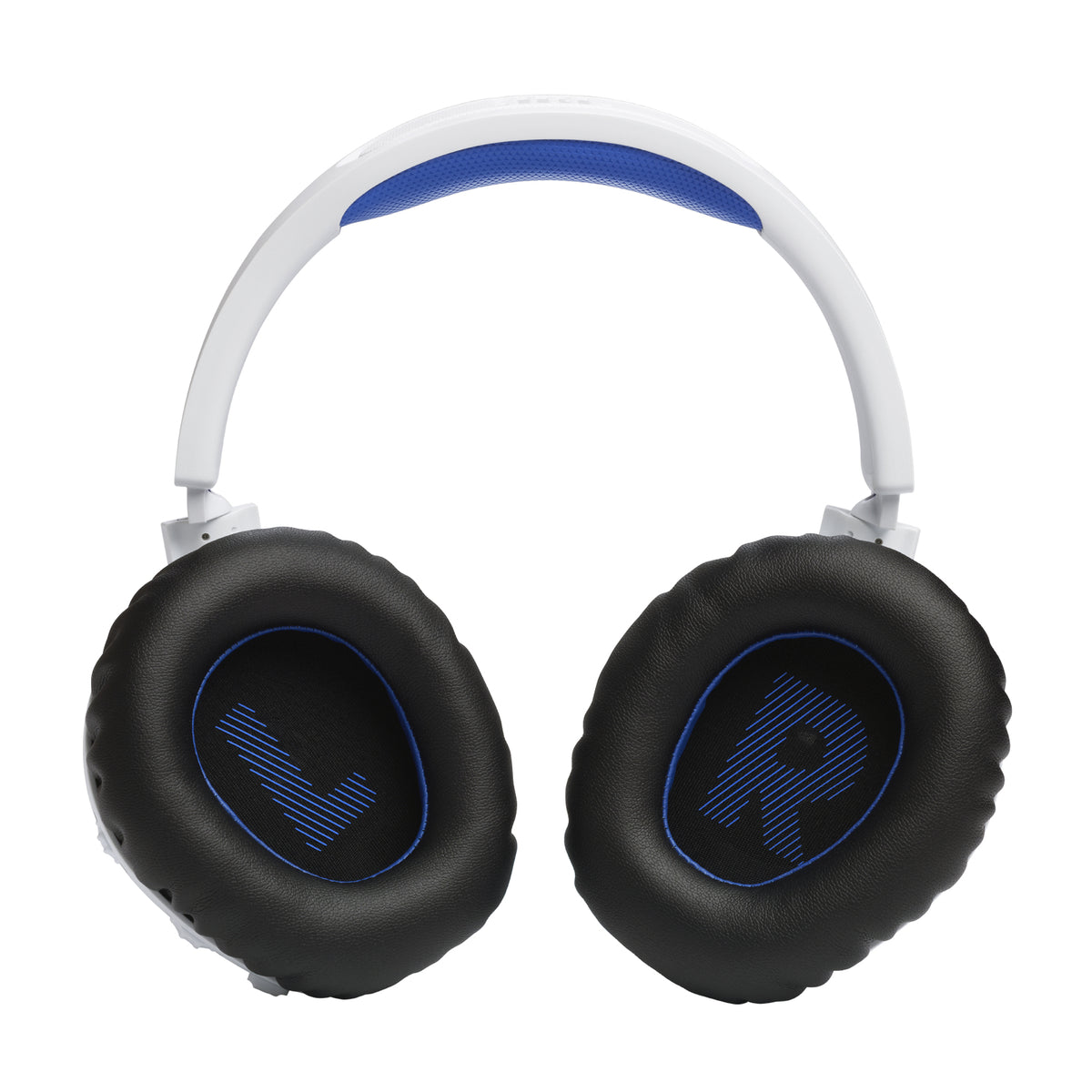 Auriculares inalámbricos JBL supraaurales para juegos JBL Quantum 360P para consola PS color blanco/azul