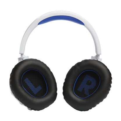 Auriculares inalámbricos JBL supraaurales para juegos JBL Quantum 360P para consola PS color blanco/azul
