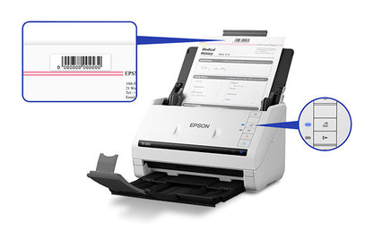 Epson WorkForce B11B261202 escáner Escáner alimentado con hojas 600 x 600 DPI A4 Blanco