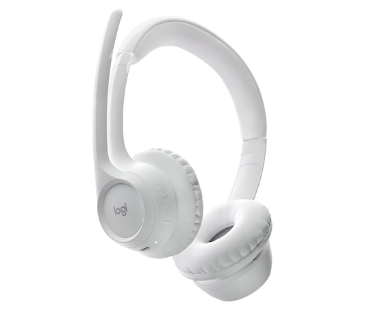 Diadema Logitech Zone Vibe 300 Inalambrica con microfono  Color Blanco
