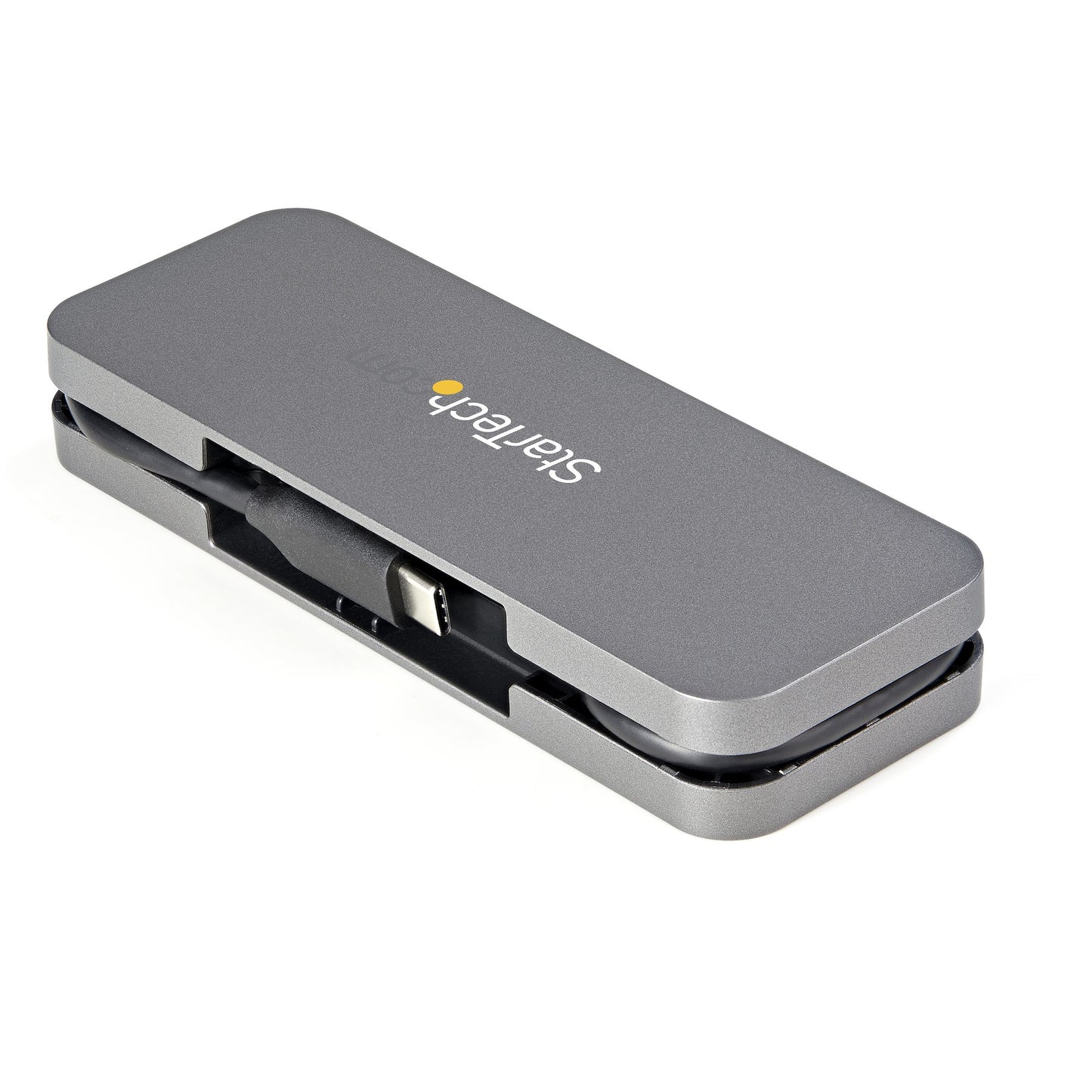 StarTech.com HB30CM4AB nodo concentrador USB 3.2 Gen 1 (3.1 Gen 1) Type-C 5000 Mbit/s Negro, Gris