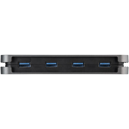 StarTech.com HB30CM4AB nodo concentrador USB 3.2 Gen 1 (3.1 Gen 1) Type-C 5000 Mbit/s Negro, Gris