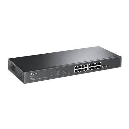 TP-Link JetStream TL-SG2218 dispositivo de redes Gestionado L2/L2+ Gigabit Ethernet (10/100/1000) 1U Negro