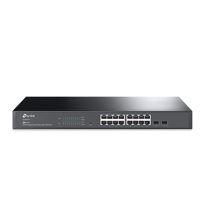TP-Link JetStream TL-SG2218 dispositivo de redes Gestionado L2/L2+ Gigabit Ethernet (10/100/1000) 1U Negro