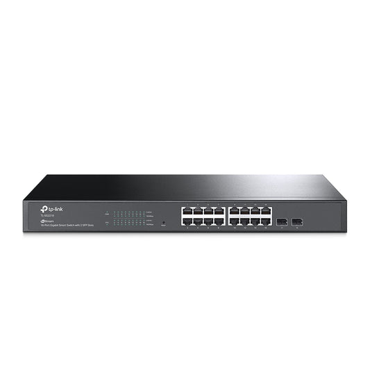 TP-Link JetStream TL-SG2218 dispositivo de redes Gestionado L2/L2+ Gigabit Ethernet (10/100/1000) 1U Negro