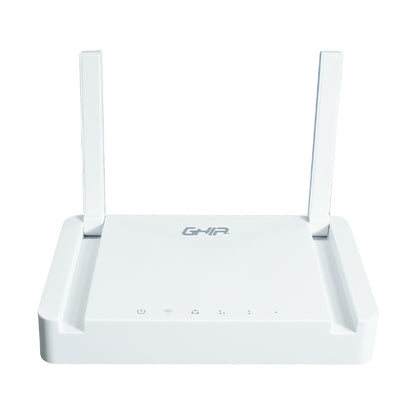 Ghia GNW-W2 router inalámbrico Ethernet rápido Banda única (2,4 GHz) Blanco