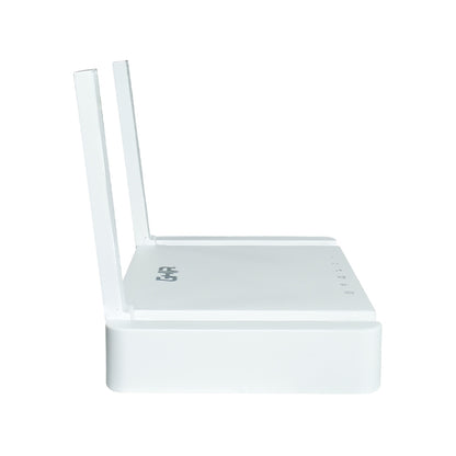 Ghia GNW-W2 router inalámbrico Ethernet rápido Banda única (2,4 GHz) Blanco