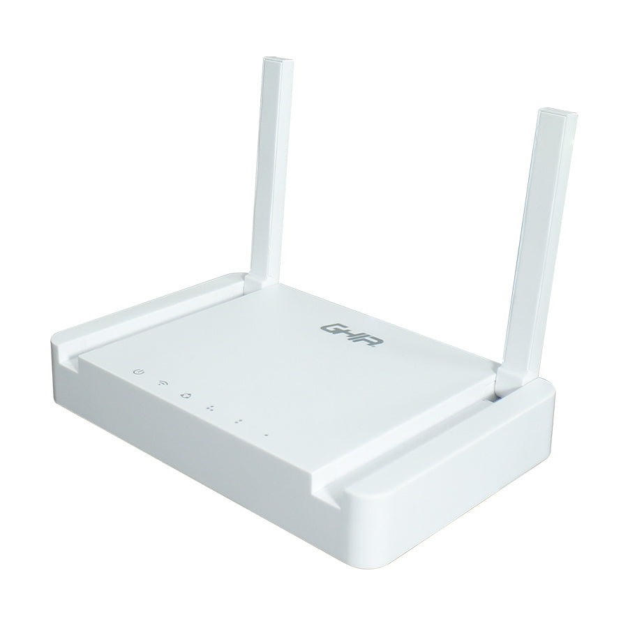 Ghia GNW-W2 router inalámbrico Ethernet rápido Banda única (2,4 GHz) Blanco