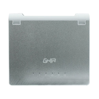 Ghia GNW-W1 router inalámbrico Ethernet rápido Banda única (2,4 GHz) Plata