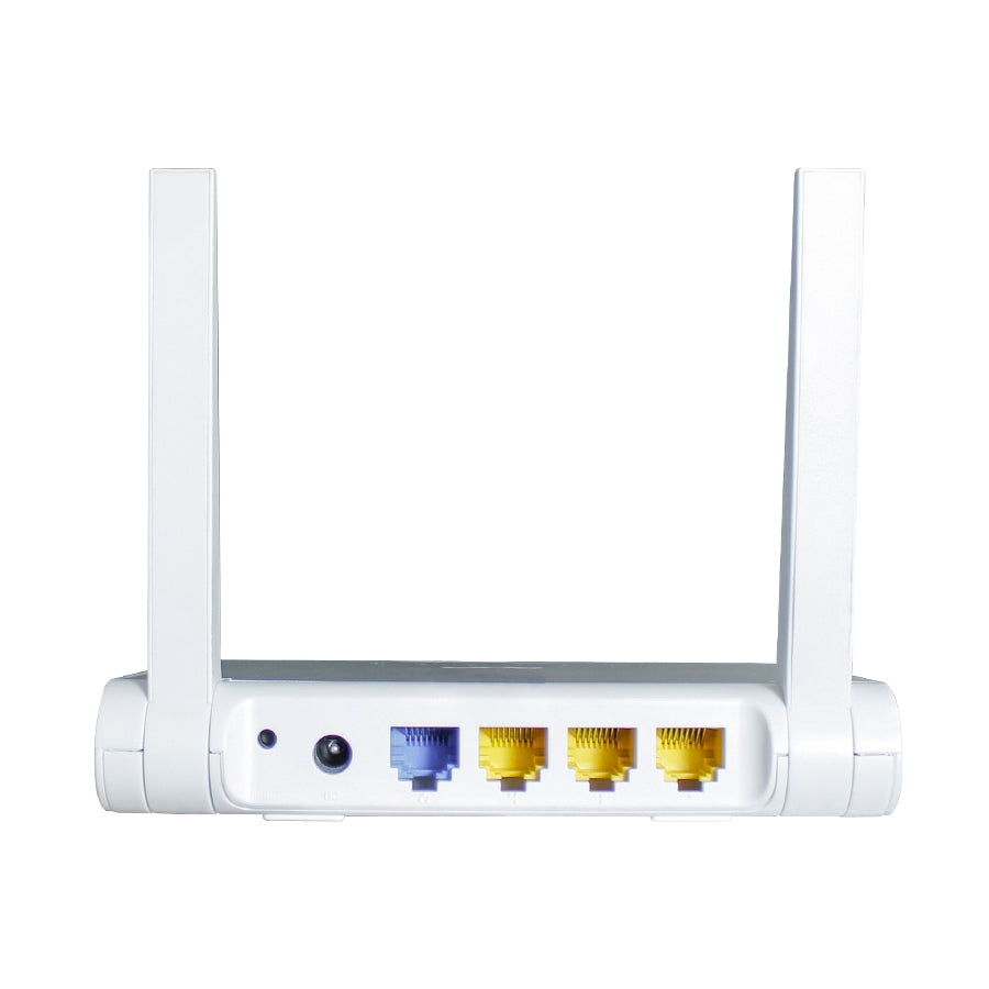 Ghia GNW-W1 router inalámbrico Ethernet rápido Banda única (2,4 GHz) Plata