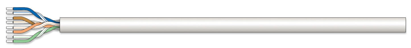 Intellinet 334136 cable de red Gris 305 m U/UTP (UTP)