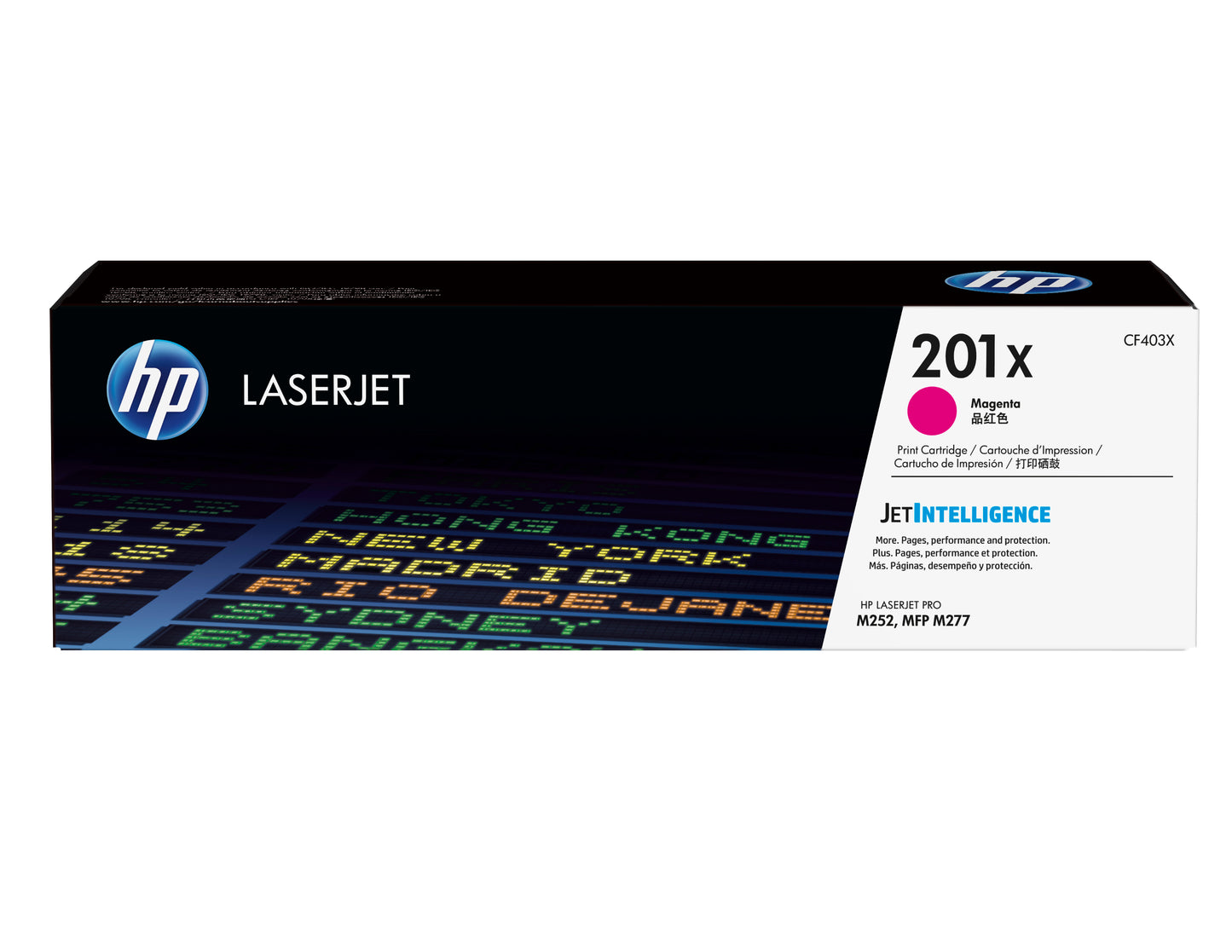 Toner HP LaserJet 201X Magenta Alta Capacidad