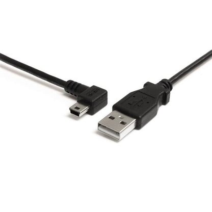 StarTech.com USB2HABM3LA cable USB USB 2.0 0.9 m USB A Mini-USB B 0.48 Gbit/s Negro