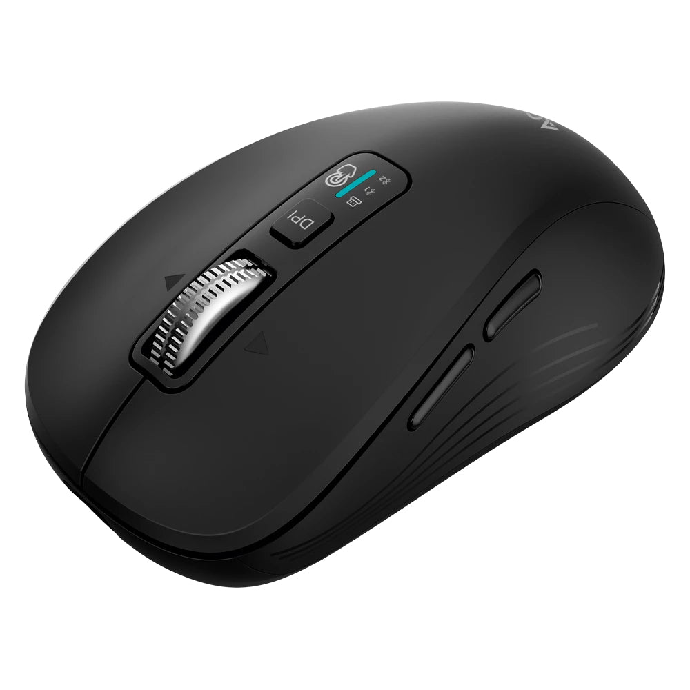 Acteck Virtuos Pro Air MI766 ratón Oficina Diestro RF inalámbrico + bluetooth Óptico 3200 DPI