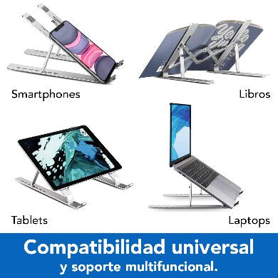 BRobotix 263564 soporte para laptop Soporte para computadora portátil Aluminio