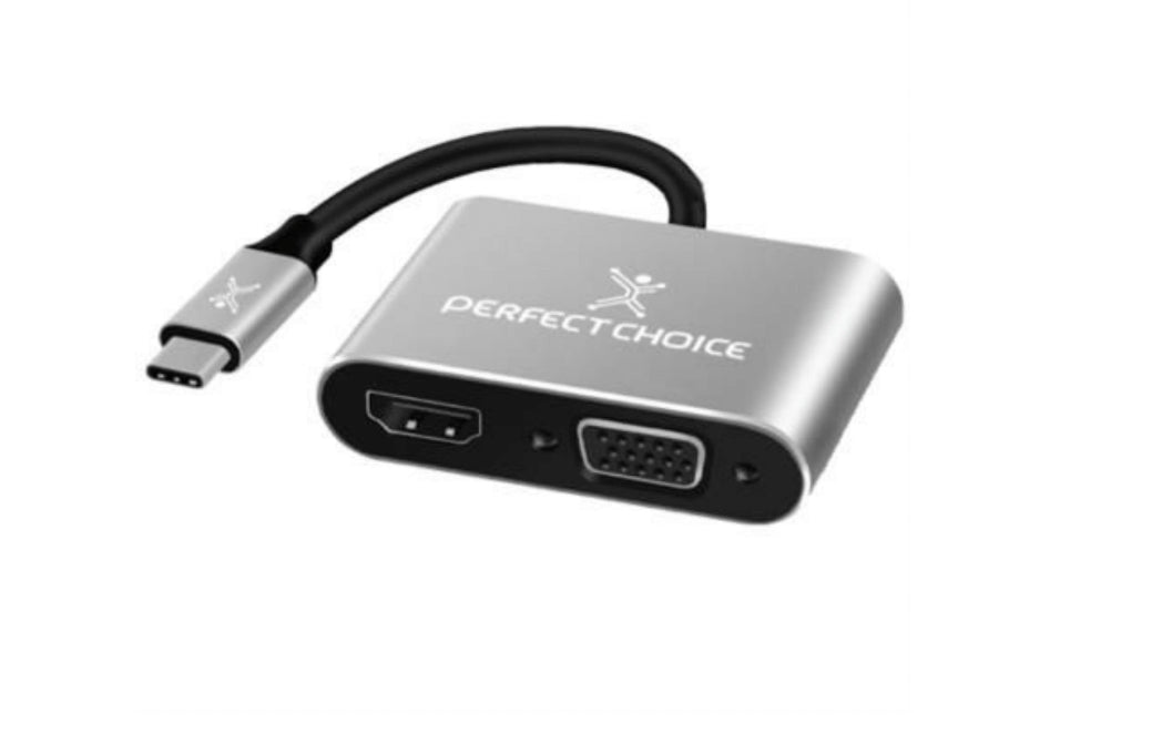 Perfect Choice PC-101284 adaptador gráfico USB 4096 x 2160 Pixeles Negro