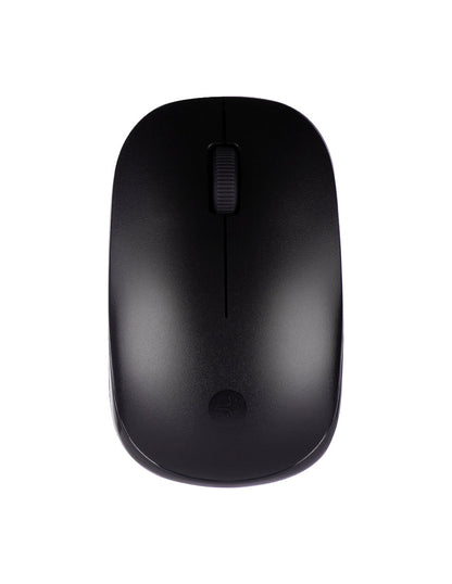 Kit TechZone Profesional Inalambrico Elegante Teclado y Mouseu de 3Botones con 1200 Dpi y Descansa Muñecas Alc