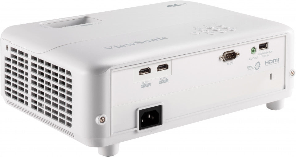 Viewsonic PX701-4K video proyector Proyector de alcance estándar 3200 lúmenes ANSI DMD UHD 4K (3840x2160) Blanco