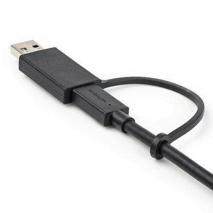 StarTech.com USBCCADP cable USB USB 3.2 Gen 2 (3.1 Gen 2) 1 m USB C 10 Gbit/s 100 W Negro