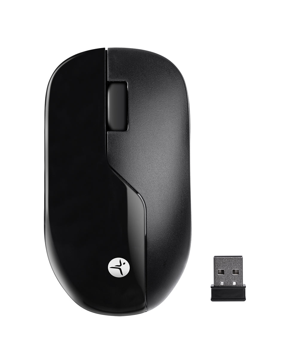 Mouse inalámbrico Negro recargable  wireless TechZone