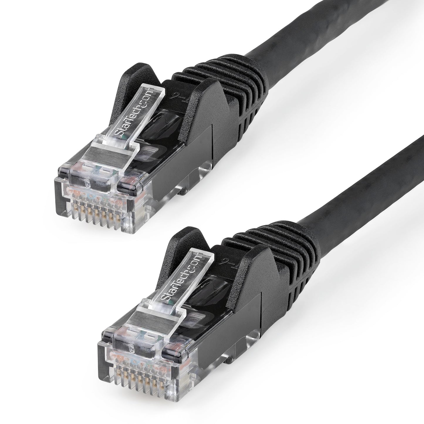 StarTech.com N6LPATCH3MBK cable de red Negro 3 m Cat6 U/UTP (UTP) Alrededor