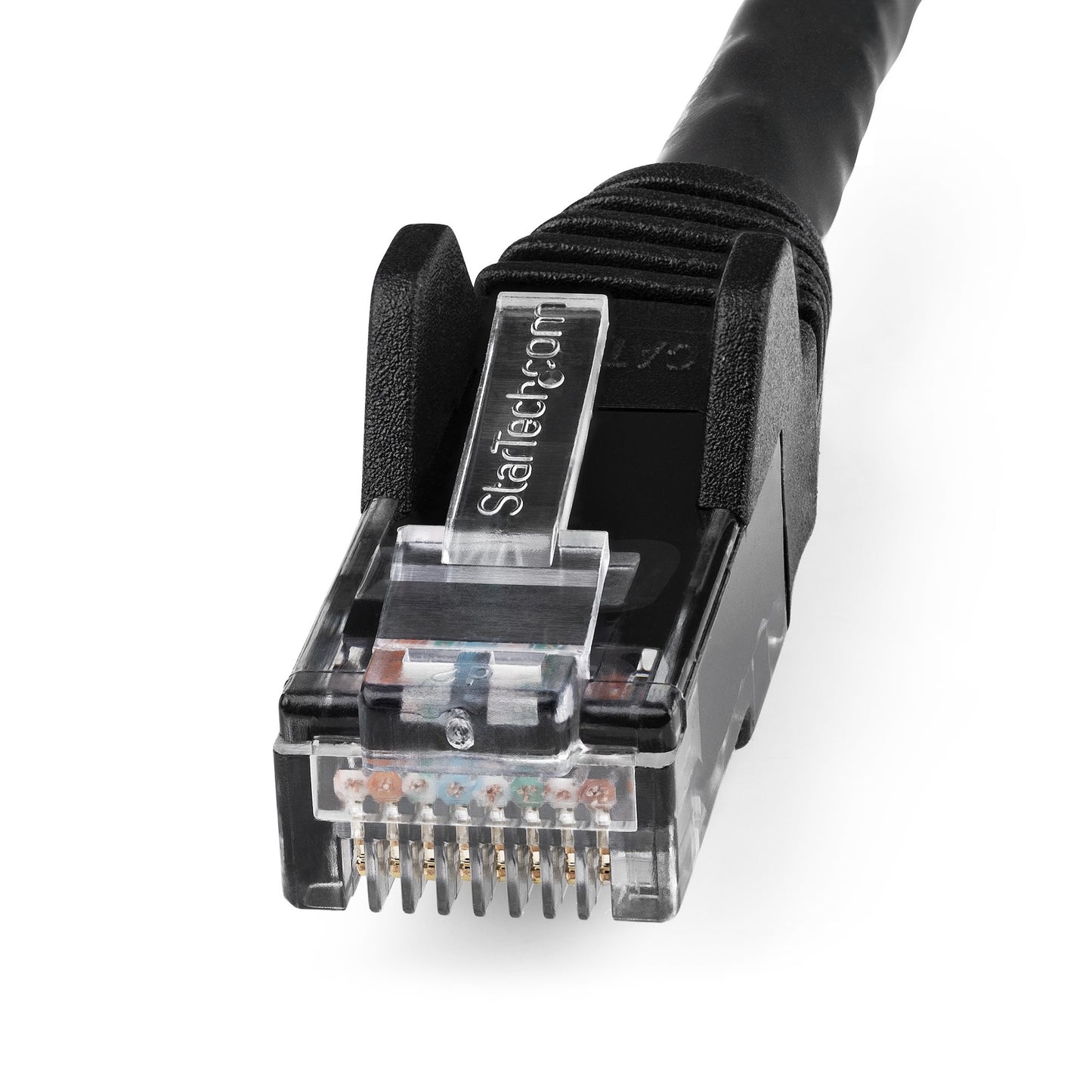 StarTech.com N6LPATCH50CMBK cable de red Negro 0.5 m Cat6 U/UTP (UTP) Alrededor