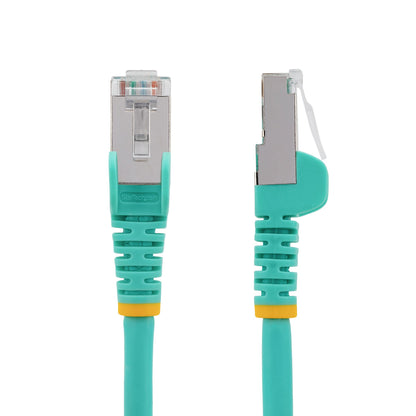 StarTech.com NLAQ-3F-CAT6A-PATCH cable de red Color aguamarina S/FTP (S-STP) Alrededor
