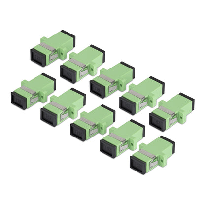 StarTech.com SIMPLEXSCAPCF adaptador de fibra óptica 10 pieza(s) Verde