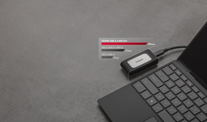 Unidad de Estado Sólido SSD Kingston XS2000 Externo 500GB USB-C