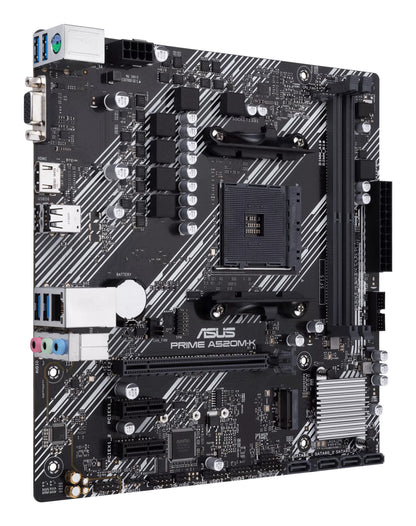 Tarjeta Madre Asus Prime A520M K CSM MICRO ATX AM4 64GB 2DDR4 HDMI