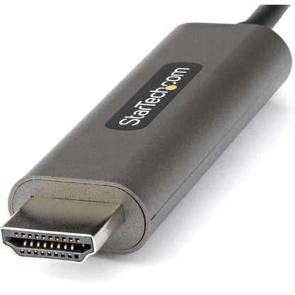 StarTech.com CDP2HDMM1MH adaptador de cable de vídeo HDMI Tipo A (Estándar) USB Tipo C Negro, Plata