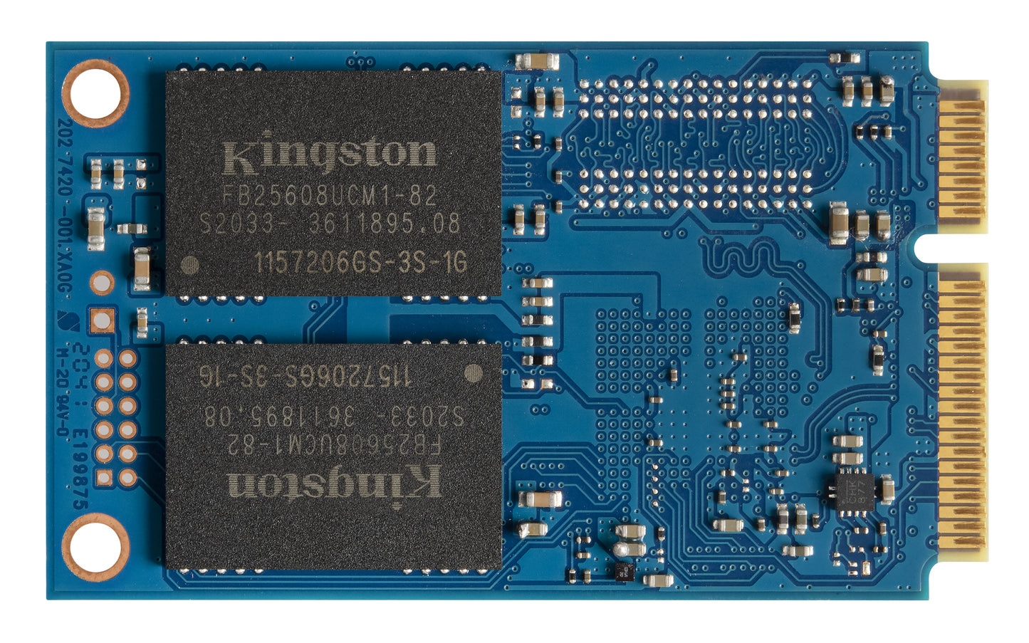 Unidad de Estado Sólido SSD Kingston 256 GB KC600 SATA III/mSATA