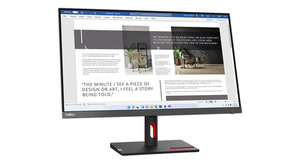 Lenovo ThinkVision S27i-30 monitor de computadora 68.6 cm (27") 1920 x 1080 Pixeles Full HD LED Negro, Gris