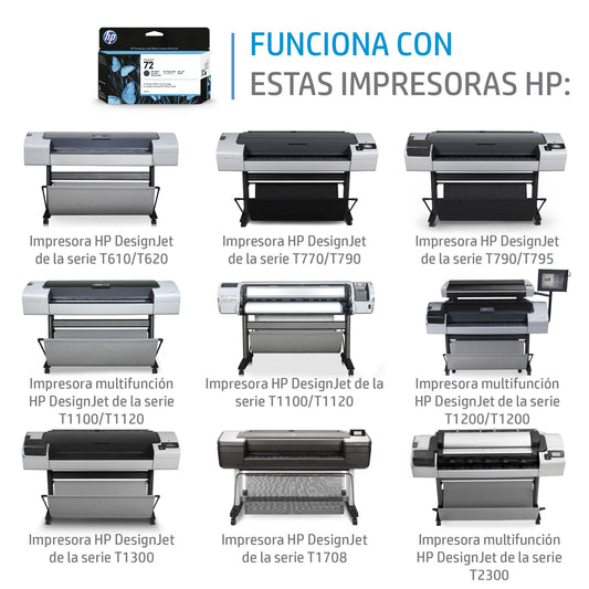 Tinta HP LF 72 Amarillo 130Ml Ink