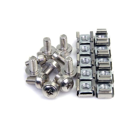 StarTech.com CABSCREWM62 tornillo o tuerca 12 mm 100 pieza(s)