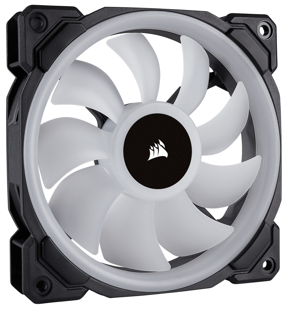 Ventilador para Gabinete Corsair LL120 RGB 120mm Dual Light LED RGB 600-1500RPM Negro
