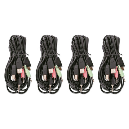 Manhattan 153539 interruptor KVM Negro