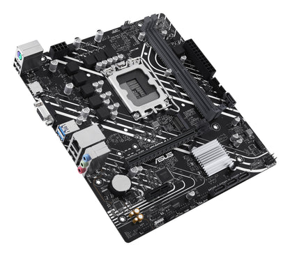 Tarjeta Madre Asus PRIME H610M-K 2xDDR5 96GB 5600Mhz HDMI VGA PCIe 4.0 M.2 S 1700 12th 13th 14th Gen mATX