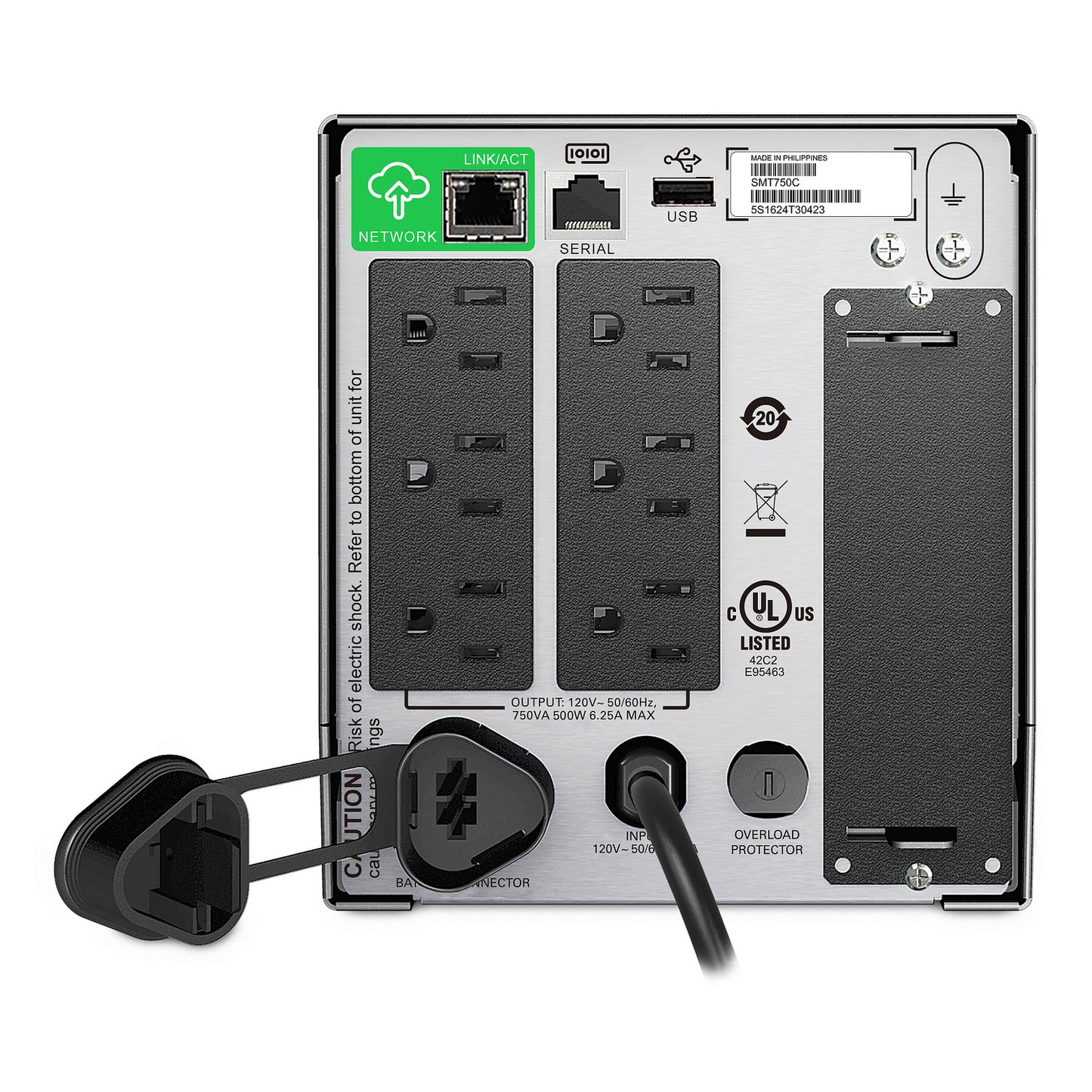 Smart UPS APC 750VA LCD 120V with SmartConnect