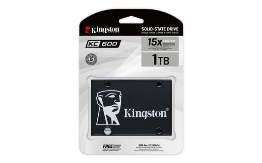 Unidad de Estado Sólido SSD Kingston 1024 GB SKC600 SATA3 2.5"