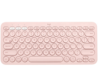 Teclado Logitech K380 Multidispositivo Inalámbrico Color Rosa