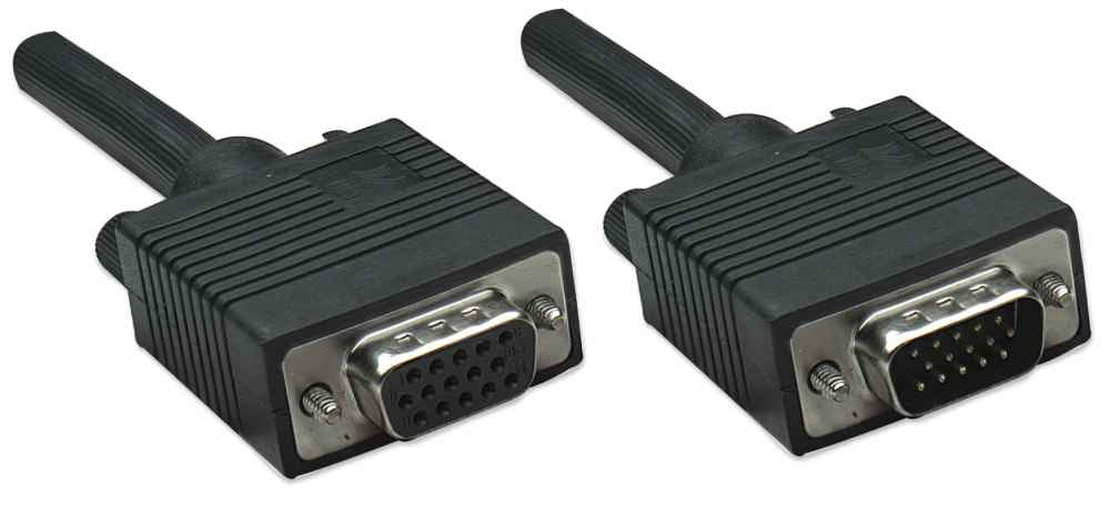 Manhattan 309011 cable VGA 1.8 m VGA (D-Sub) Negro