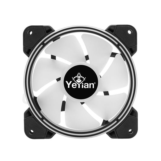 Yeyian YCF-3KFS-01 sistema de refrigeración de computadora Gabinete de la computadora Ventilador 12 cm Negro 3 pieza(s)