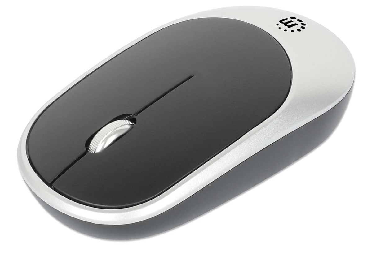 Teclado y Mouse Manhattan Optico Inalambrico 2.4G Negro combo