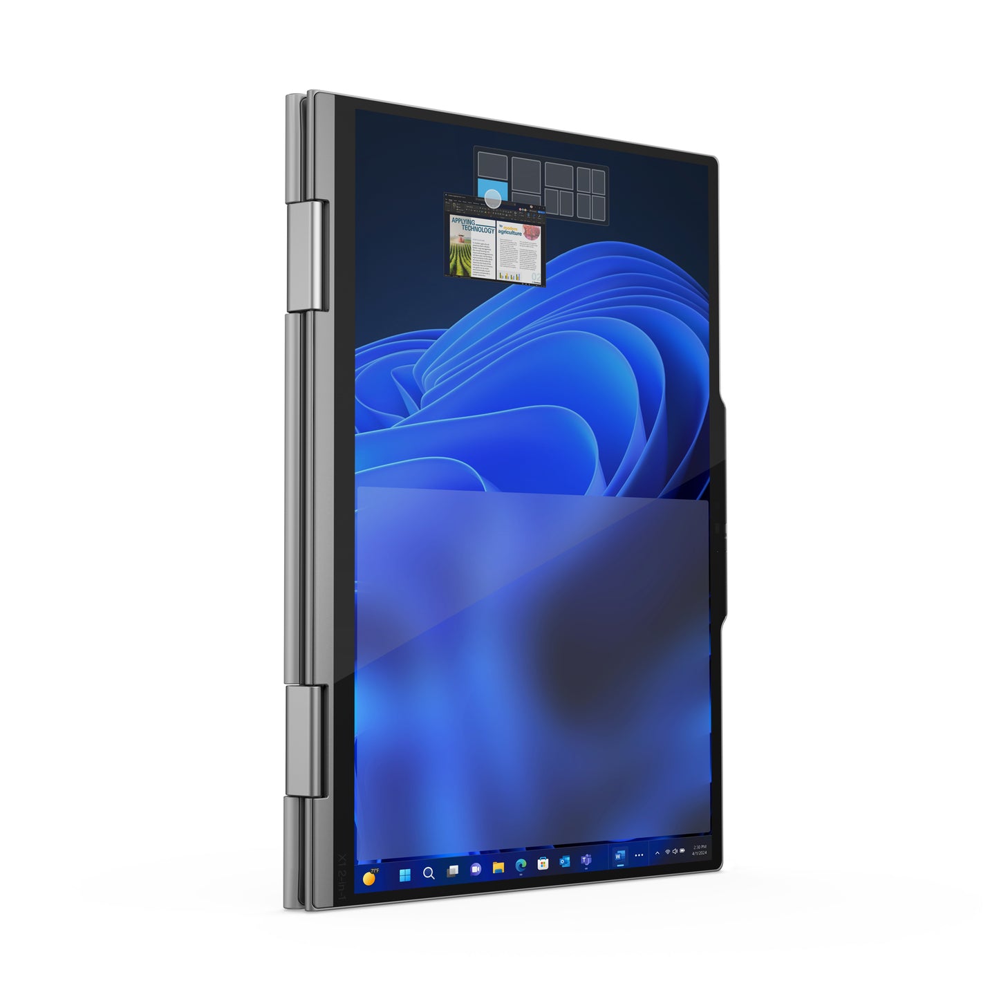 Laptop Lenovo ThinkPad X1 2 in 1 G9 Intel Core Ultra 7 155U Touch Windows 11 Pro 64 16 GB 512GB SSD M.2 2280 No Ethernet